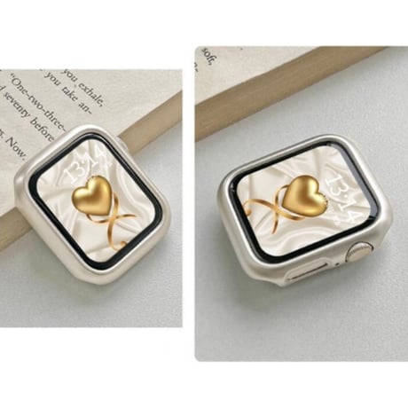 「V645」apple watch カバー おすすめ クリア スターライト アップル ウォッチ ケース フレームだけ
