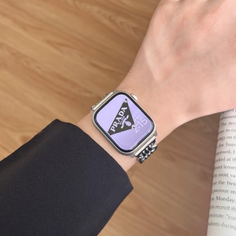 「V642」アップルウォッチバンド おしゃれ apple watchバンド かっこいい 男女兼用