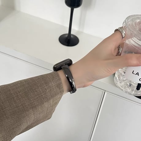 「V629」アップル ウォッチ バンド バングル apple watchバンド シルバー おしゃれ