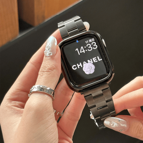 「V648」アップル ウォッチ バンド 女性 人気 apple watchバンド+カバー 2点セット