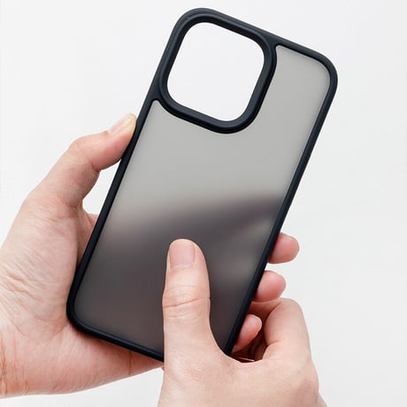 「V486」iphone15pro/15promax ケース マット 半透明 iphoneケース 耐 衝撃 おしゃれ