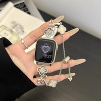 「V684」アップル ウォッチ バンド 女性 キラキラ apple watch Series 10 バンド かわいい