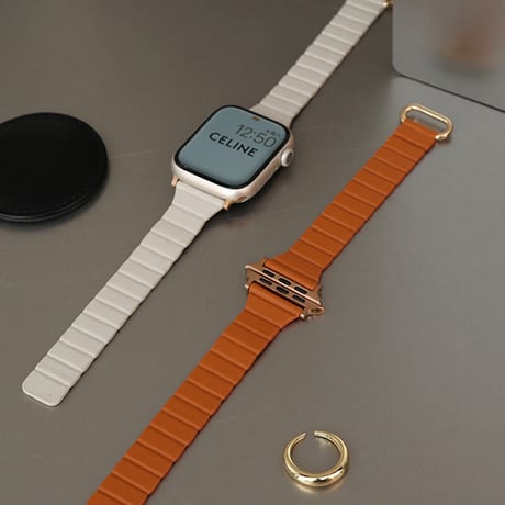 「V188」アップル ウォッチ バンド マグネット 38/40/45/49mm レザーベルト apple watch バンド 磁石 男女兼用 おしゃれ