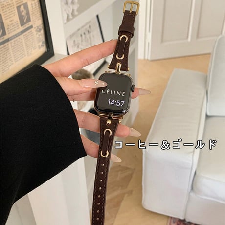 「V493」apple watch 革 バンド 高級 アップル ウォッチ バンド 女性 おしゃれ