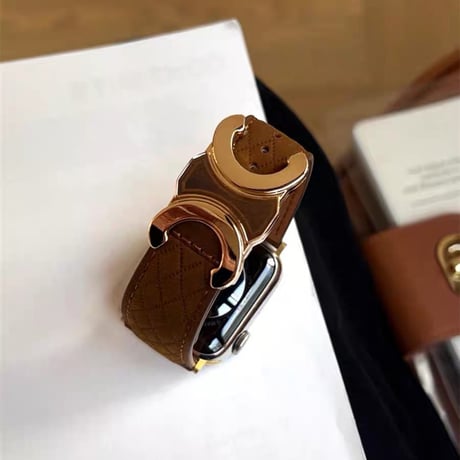 「V710」アップル ウォッチ バンド キルティング apple watch 革 バンド 高級