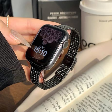 「V633」アップル ウォッチ バンド 女性 おしゃれ apple watchバンド 細め