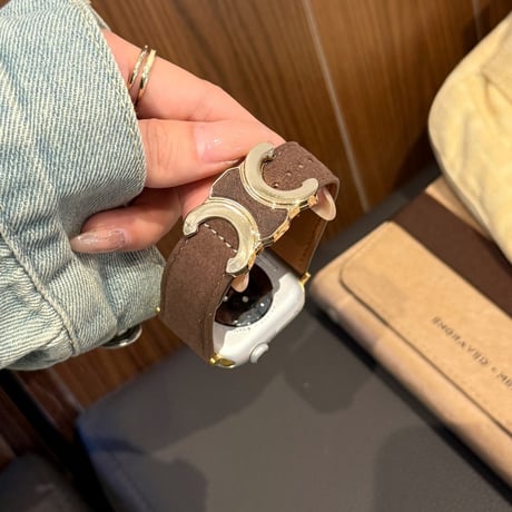 「V727」アップルウォッチバンド スエード調 apple watch バンド レディース おしゃれ