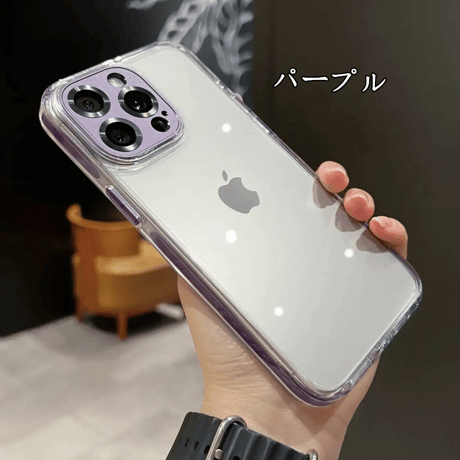 「V676」iphone16/16pro クリア ケース おしゃれ iphone15 ケース 衝撃 に 強い かわいい