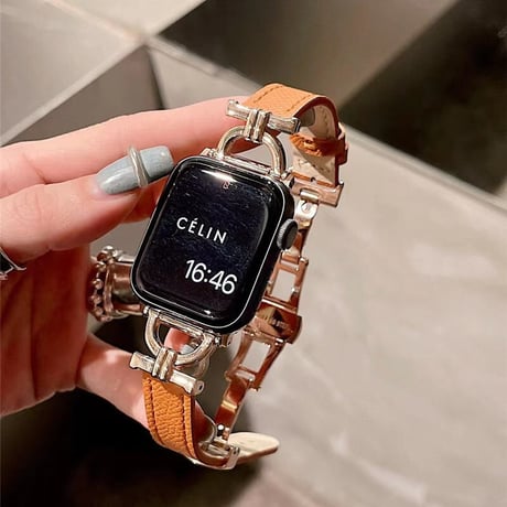「V311」apple watch 革 バンド 高級 dバックル アップル ウォッチ バンド 女性 おしゃれ