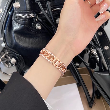 「V532」アップル ウォッチ バンド 女性 キラキラ apple watch チェーン ベルト 可愛い