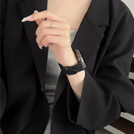 「V535」アップル ウォッチ バンド レザー apple watch ultra2/7/8 交換ベルト 男女兼用