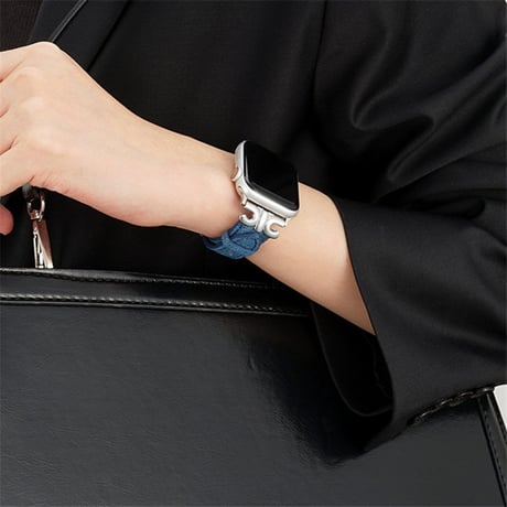 「V479」アップル ウォッチ バンド デニム apple watch バンド おしゃれ