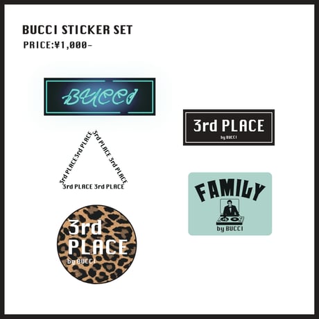 BUCCI Original Sticker