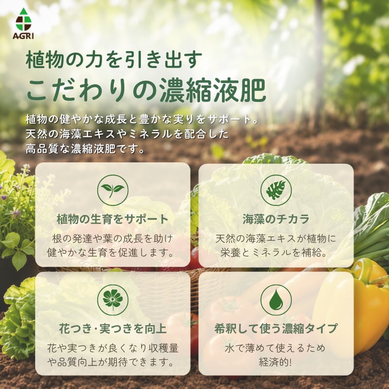海藻液肥 Seasol | アグリ開発 online shop