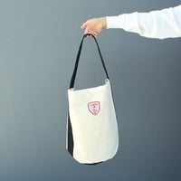 maindish　ONE SHOULDER BAG /natural × black