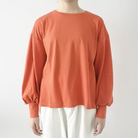 リブボリューム 袖 プルオーバー （ORANGE）