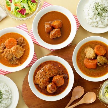 【北国からの贈り物】スープカレーの本場・北海道  有名店食べ比べセット（4種10食）