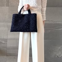 fitafita ツイードバッグ　ネイビーカラー fitafita ツイードバッグ ネイビーカラー 楽天市場】ツイード