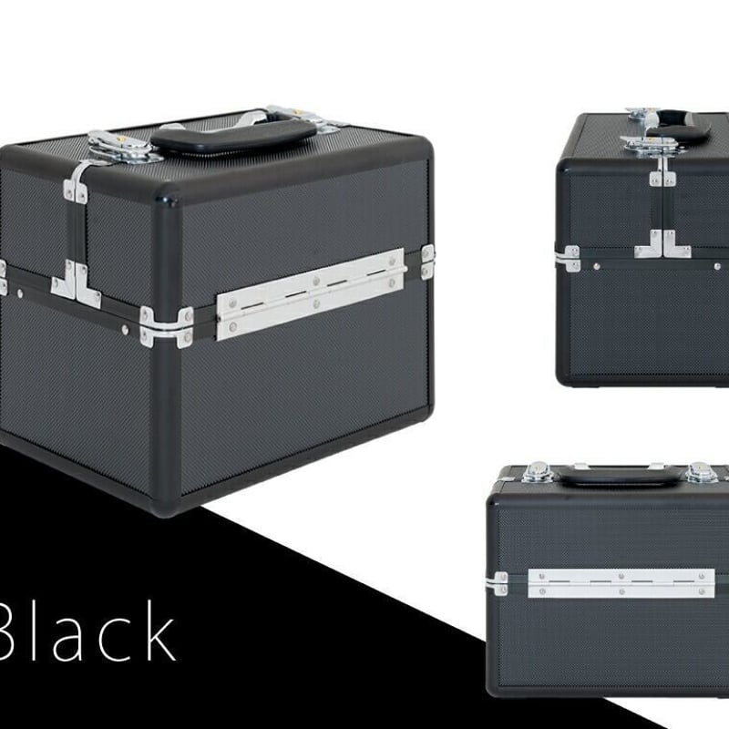 コスメボックス メイクボックス 大容量 卓上 持ち運び プロ用