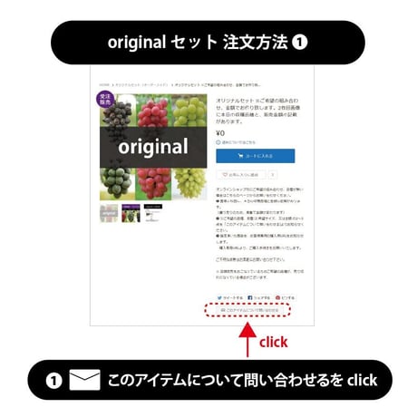 【ご注文お問い合わせ専用】 ご希望の品種・ご予算で作るオリジナルぶどうセット
