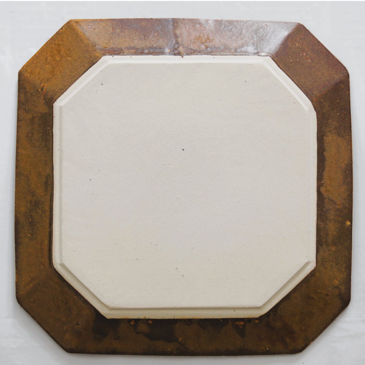 安齋新・厚子/飴釉四方皿 | HAKUTO