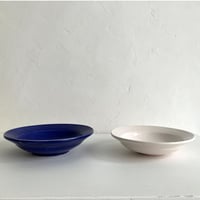 石田誠/5寸リム皿 ラベンダー | HAKUTO