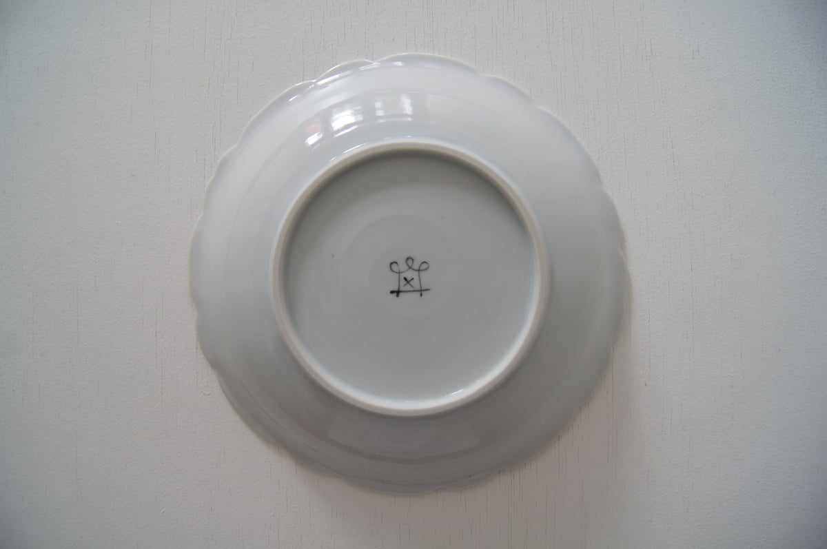 粉彩花文皿 台皿 赤絵金襴花小紋 / 高 聡文 ｜九谷焼の販売専門店 陶らいふ