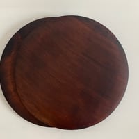 紀平佳丈/黒丸皿Φ240