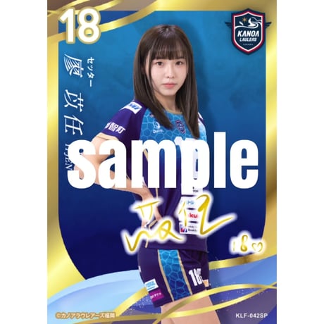 カノアラウレアーズ 2024-25 SEASON トレーディングカード