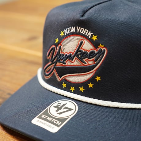 47BRAND ヤンキース フォーティーセブン キャップ YANKEES ’47 ヒッチ HITCH 帽子 BCPTN-WPPRM17GWP-NY68 WAX PACK PREMIER NAVY