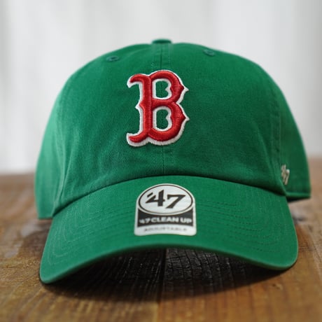 47BRAND フォーティーセブン キャップ ’47 クリーンナップ ボストン・レッドソックス ケリー '47 CLEAN UP B-RGW02GWS-KY