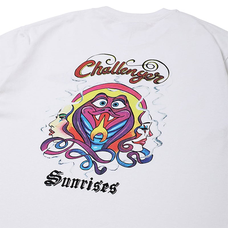 チャレンジャー CHALLENGER SUNRISES TEE WHITE | daze & ...