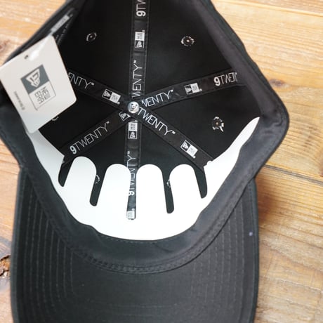 NEWERA・ニューエラ　9TWENTY Box Logo ボックスロゴ ウーブンパッチ ブラック