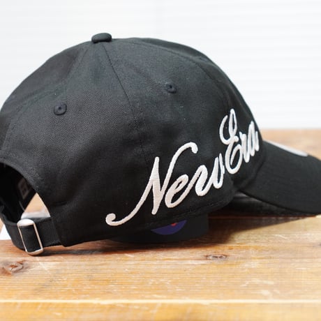 NEWERA・ニューエラ　9TWENTY Essential エッセンシャル Script Logo スクリプトロゴブラック