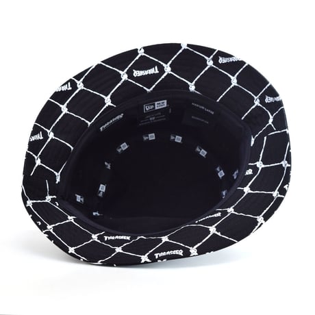 NEW ERA・ニューエラ　BUCKET01　THRASHER・スラッシャー　FENCE PRINT