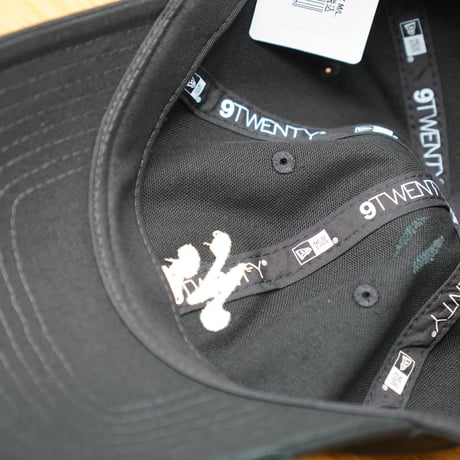 NEW ERA・ニューエラ 9TWENTY クラシックロゴ Damaged Duck Canvas ブラック