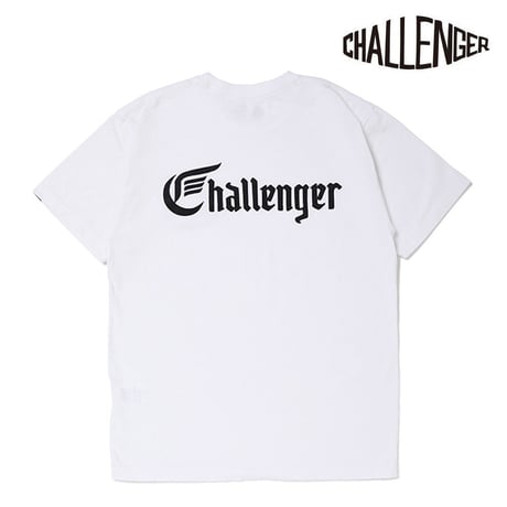 チャレンジャー CHALLENGER PATCH TEE WHITE