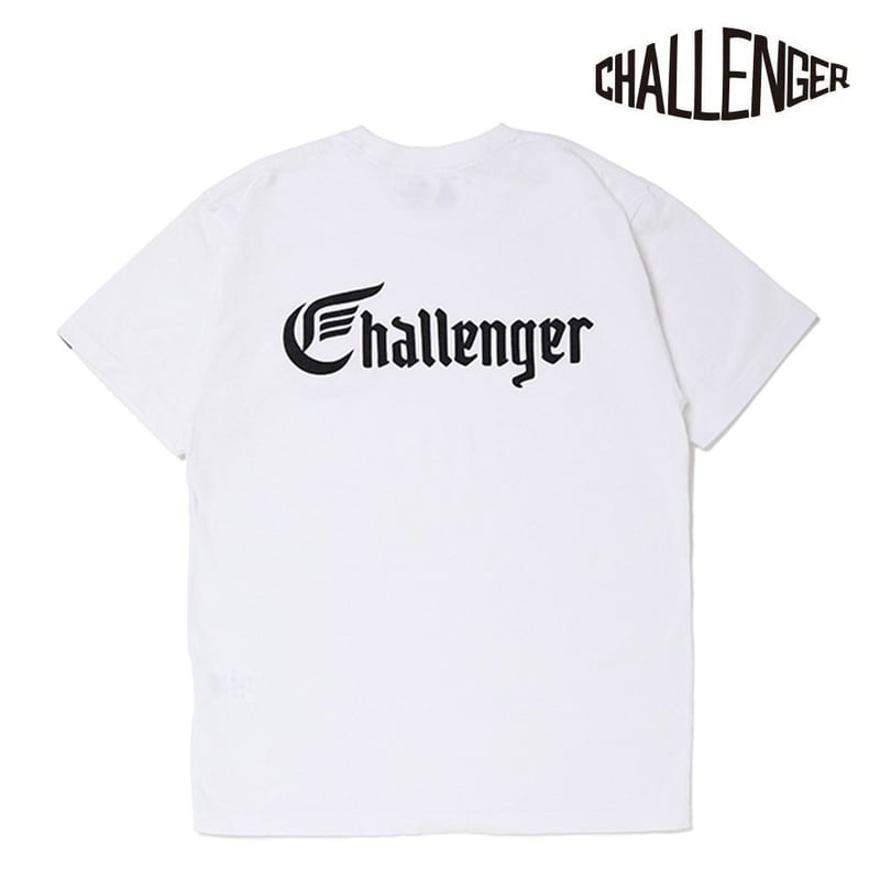 チャレンジャー CHALLENGER PATCH TEE WHITE | daze & easy チャレンジャー CHALLENGER PATCH TEE WHITE | daze & easy