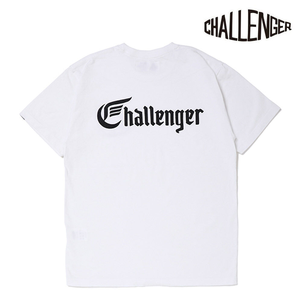 チャレンジャー CHALLENGER PATCH TEE WHITE | daze & easy