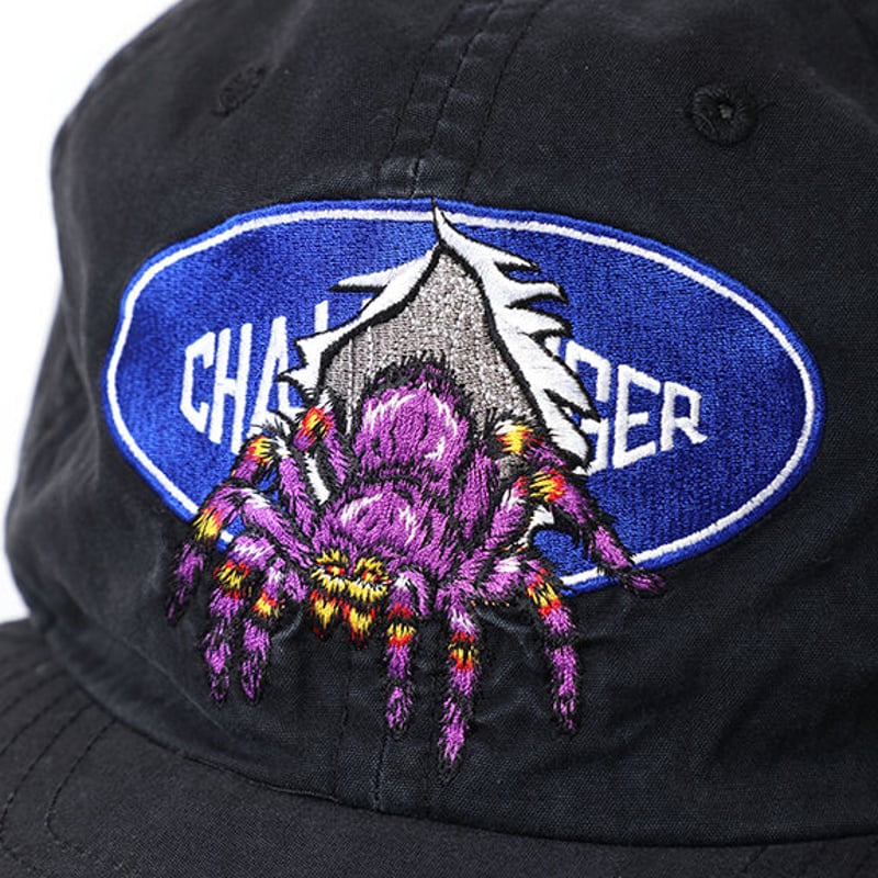 チャレンジャー CHALLENGER LOGO SPIDER CAP（BLACK） | daz