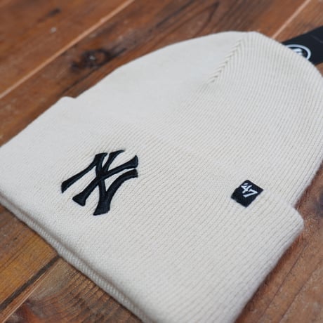 47BRAND フォーティセブン ニットキャップ ヤンキース ’47 カフニット ニット帽 ユニセックス B-HYMKR17ACE　HAYMAKER KUFF KNIT