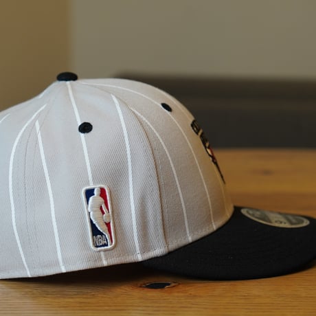 NEWERA・ニューエラ　LP 9FIFTY NBA 2-Tone シカゴ・ブルズ ストーン ブラックバイザー