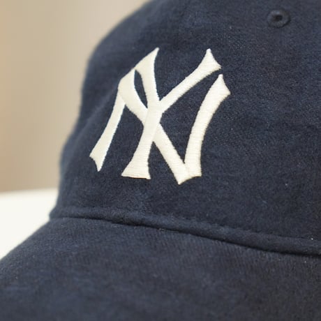 NEW ERA・ニューエラ 9TWENTY フレンチリネン French Linen クーパーズタウン ニューヨーク・ヤンキース ネイビー