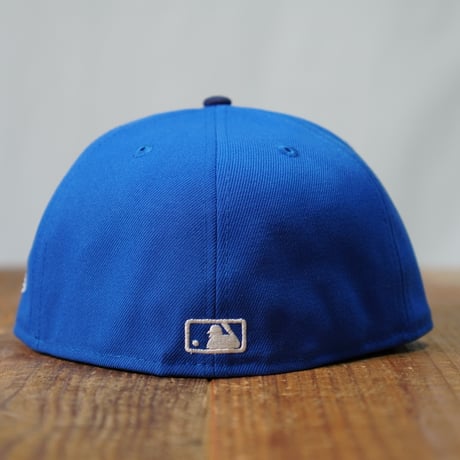 NEW ERA・ニューエラ　59FIFTY Powered by GORO NAKATSUGAWA（min-nano）ロサンゼルス・ドジャース スエットバンドブルーバイザー ライトネイビー