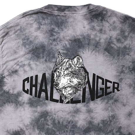 チャレンジャー CHALLENGER　TIE DYE WOLF LOGO L/S TEE