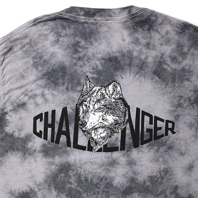 チャレンジャー CHALLENGER TIE DYE WOLF LOGO L/S TEE | ...