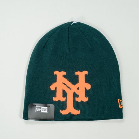 NEWERA・ニューエラ　    ベーシック ビーニー Cooperstown クーパーズタウン ニューヨーク・メッツ ブリティッシュグリーン