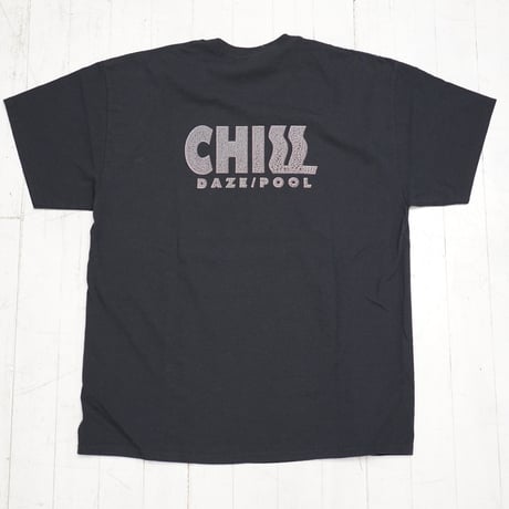 DE SINGSMAN　〈90’s USED加工〉　BEACHベイビィ Tee（ブラック）