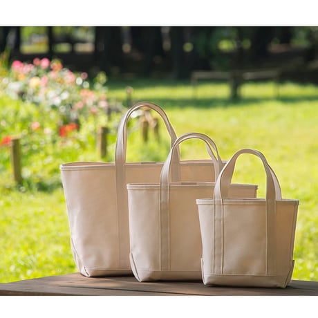 L.L.Bean　エルエルビーン　ソリッド・ボート・アンド・トート、オープン・トップ　L.L.ビーン Solid Boat and Tote Natural