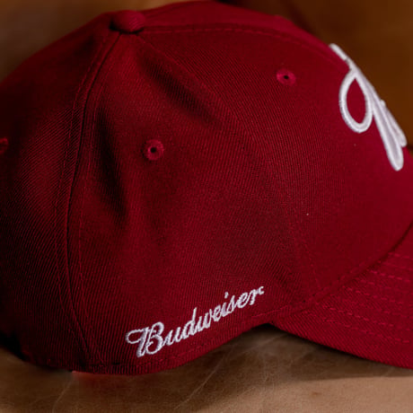 NEW ERA・ニューエラ　9FORTY Budweiser バドワイザー Bロゴ（カーディナル）